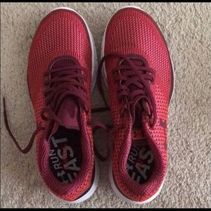 Under Armour running shoe.